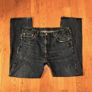 Levi’s 501 Original Fit Men’s Jeans - 38" W x 32 "L (EUC)